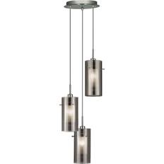 Transparent Pendant Lamps Searchlight Duo 2 Pendant Lamp 26cm