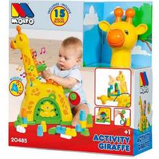 Girafe Jouets Interactifs Molto Girafe Activités Musicales avec blocs de construction Moltó