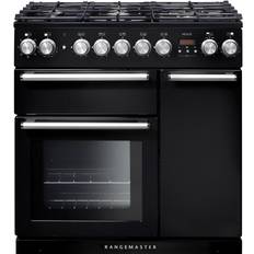 Rangemaster Nexus NEX90DFFBL/C 90cm Dual Fuel Black