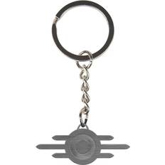 Grigio Portachiavi Fallout Vault Tec Keychain