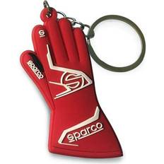 Röda Nyckelringar Sparco Gloves Keychain