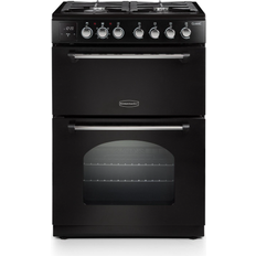 Rangemaster 60cm Gas Cookers Rangemaster CLA60DFFBL/C Classic 60cm dual fuel Black