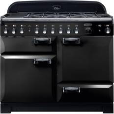 Rangemaster ELA110DFFBL/ Elan Deluxe 110cm Dual Fuel Black