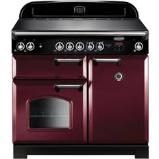 100cm - Convection/ Fan Oven Cookers Rangemaster CLA100ECCY/C Red