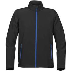 Stormtech Orbiter Softshell Jacket - Black/Azure Blue