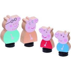 Bandai Peppa Pig Wood 4pcs