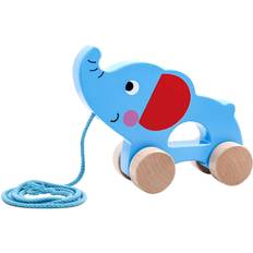 Wooden Toys Pull Toys Andreu Toys Pull Along Elephant