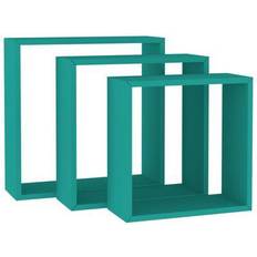 vidaXL - Wall Shelf 30cm 3pcs