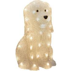 Iluminación Exterior Luces de Navidad Konstsmide Acrylic Sitting Dog Lámpara de Navidad 31cm