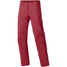 Vaude Farley Stretch Zip-Off Pants Women's - Red Cluster