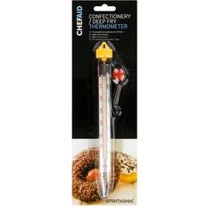 Yellow Kitchen Thermometers Chef Aid Traditional Design Confectionary Kitchen Thermometer 20.5cm