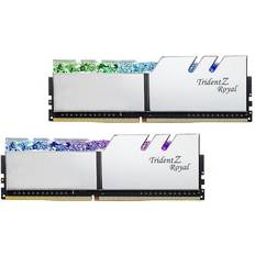 16 GB - 4400 MHz - DDR4 RAM G.Skill Trident Z Royal Silver DDR4 4400MHz 2x8GB (F4-4400C18D-16GTRSC)