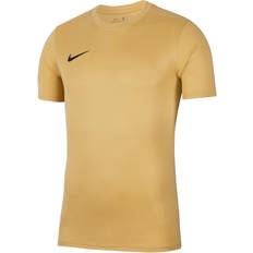 Fitness & Gimnasio - Oro Ropa Nike Camiseta De Manga Corta Hombre Dorado Jersey Gold/Black