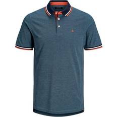 Smal Polo's Jack & Jones Paulos Polo Donker Blauw/Oranje