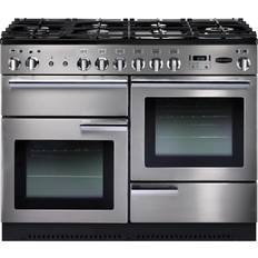 Gas cooker with fan oven Rangemaster Professional Plus PROP110NGFSS/C 110cm Gas Stainless Steel