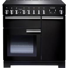 90cm Induction Cookers Rangemaster PDL90EIGB/C Professional Deluxe 90cm Induction Black