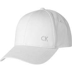 Calvin Klein Cotone Accessori Calvin Klein Cotton Twill Cap - White