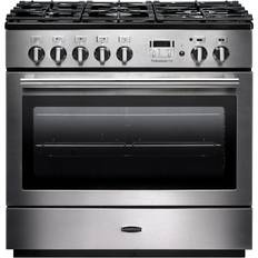 90cm Cookers Rangemaster PROP90FXDFFSS/C PROFESSIONAL PLUS FX 90cm Dual Fuel Stainless Steel