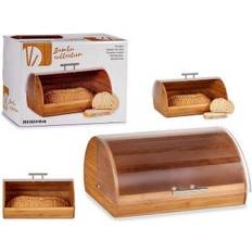 Con Mango Cajas de Pan BigBuy Home - Caja de Pan