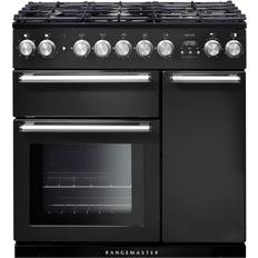 Rangemaster NEX90DFFCB/C Nexus 90cm dual fuel Charcoal Black