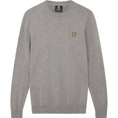 Kleding Lyle & Scott Cotton Merino Crew Jumper Breigoed/Grijs