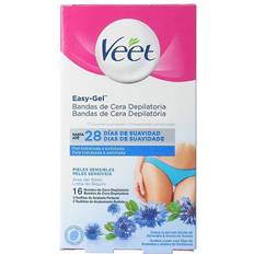 Veet Easy- Gel Bikini Wax Strips Sensitive Skin 16-pak