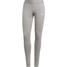 Donna Collant Adidas Essentials Leggings - Grey Heather/White Female