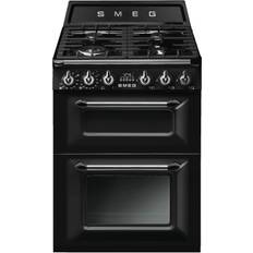 Air Cooling System Gas Cookers Smeg TR62BL Black