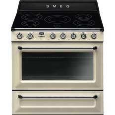 Musta Induktioliedet Smeg TR90IP9 Black, Beige