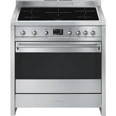 Smeg A1PYID-9 Negro, Acero inoxidable