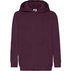 Fruit of the Loom Kid's Hooded Sweatshirt - Burgundy