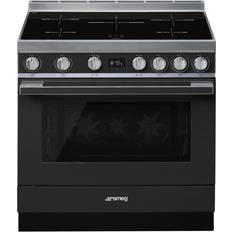 Induction Ranges Smeg CPF9IPAN Portofino Grey, Anthracite