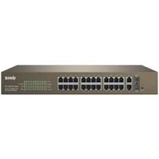 Interruptores Tenda TEF1226P-24-440W Switch Web Smart 24fe+2ge+2sfp Combo