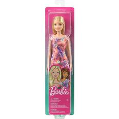 Barbie Beautiful Orange Flowery Dress GHT24