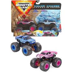 Monster jam blue thunder Spin Master Monster Jam Color Change Blue Thunder vs. Full Charge