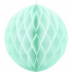 Runde Honeycombbolde PartyDeco Honeycombs Light Mint