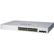 Interrupteurs Cisco Business 220 Series CBS220-24P-4G 24 Ports + 4 x Gigabit SFP (195 W)