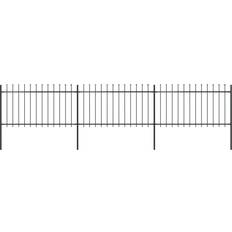 vidaXL Garden Fence with Spear Top 510x150cm