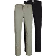 Chino's - Zwart Broeken Jack & Jones Marco Dave Chino Multicolore