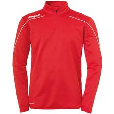 Uhlsport Stream 22 1/4 Zip Top Unisex - Red/White