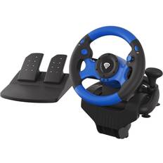 Volanti e Pedali Natec Genesis Seaborg 350 Racing Wheel - Black/Blue