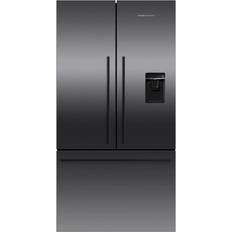 French Door Fridge Freezers Fisher & Paykel RF540ADUB5 Black, Silver