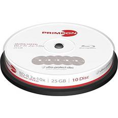 Optical Storage Primeon BD-R 25GB 10x Spindle 10-Pack