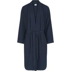 Viskose Morgenmäntel & Bademäntel JBS Bamboo Bathrobe - Dark Blue