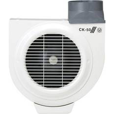 Ceiling Recessed Extractor Fans - White S&P CK-50 35cm, White