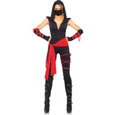 Leg Avenue Abiti eleganti Leg Avenue Deadly Ninja Kostüm Set 5TLG