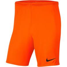 Orange Children's Clothing Nike Park III Shorts Kids - Safety Orange/Black