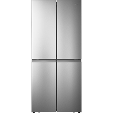 French Door - Ice & Water Dispenser Fridge Freezers Hisense RQ563N4AI1 Grey, Silver, Stainless Steel