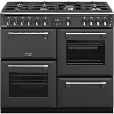 100cm - Air Cooling System Gas Cookers Stoves Richmond Deluxe S1000G Anthracite Grey