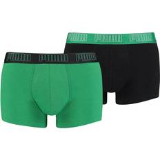 Puma Ropa interior de hombre Puma Basic Boxer 2-pack - Amazon Green